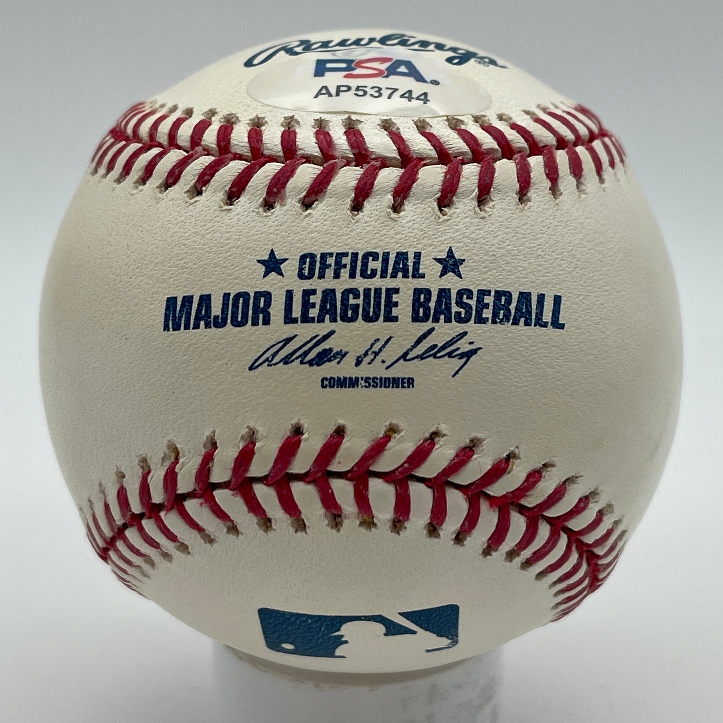 Lou Brock HOF Signed/Auto OML Baseball St. Louis Cardinals PSA/DNA 206348