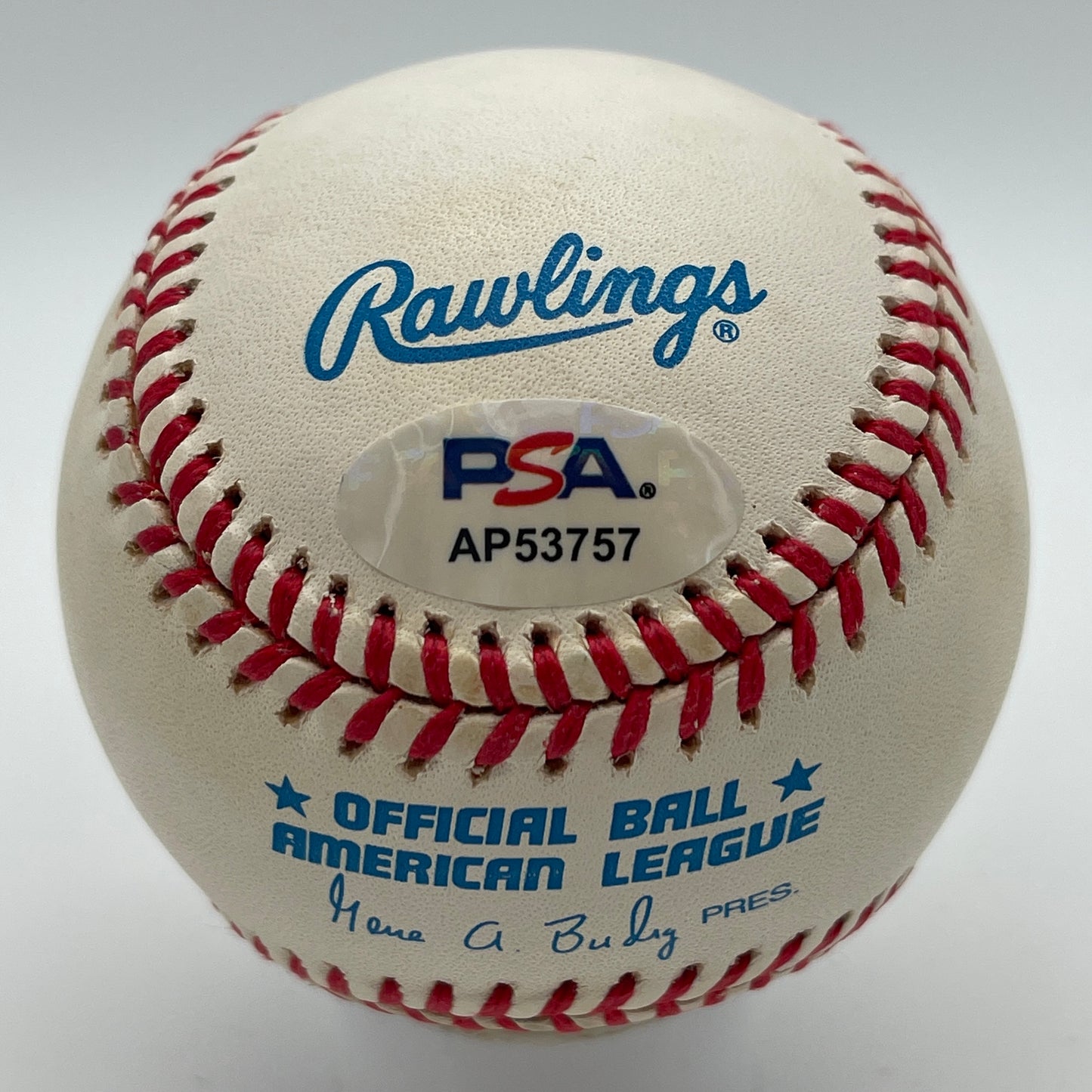 Paul Molitor HOF Signed/Auto OAL Baseball Milwaukee Brewers PSA/DNA 206349