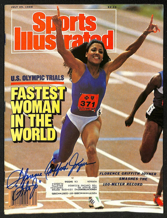Florence Griffith Joyner Flo Jo Signed 1988 Sports Illustrated PSA/DNA