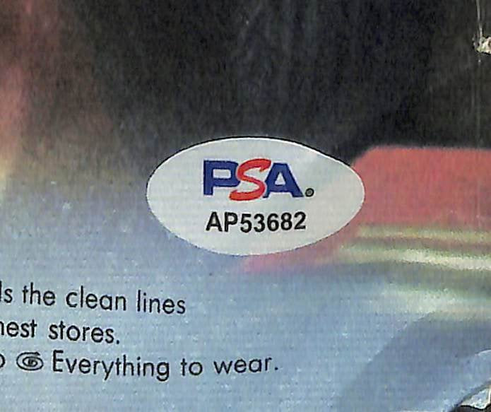 Denny McLain Al Kaline Signed 1968 Sports Illustrated No Label PSA/DNA