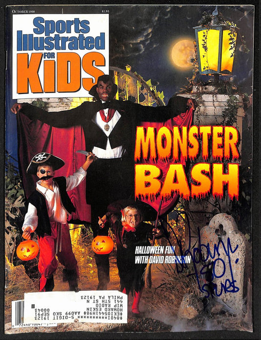 David Robinson Signed/Autographed 1990 Sports Illustrated Kids PSA/DNA