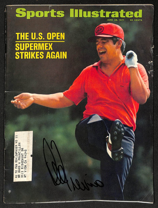 Lee Trevino Signed/Autographed 1971 Sports Illustrated JSA