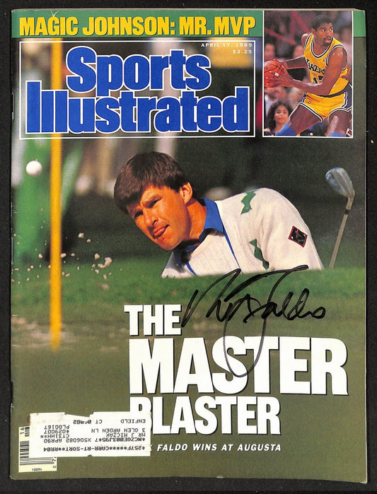 Nick Faldo Signed/Autographed 1989 Sports Illustrated JSA