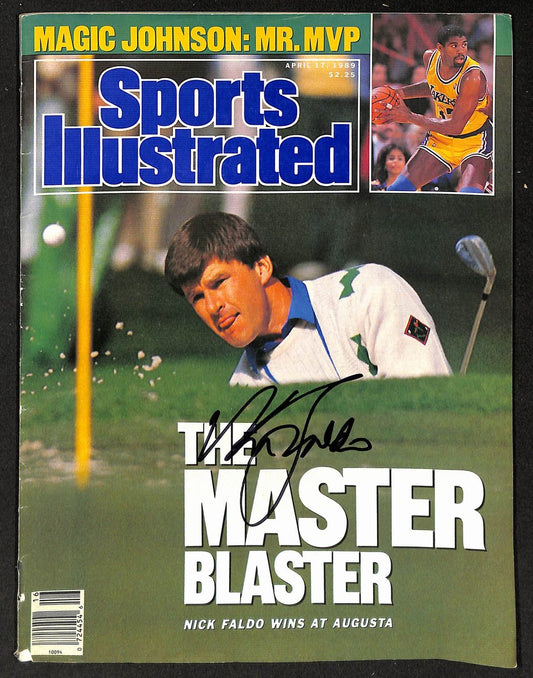 Nick Faldo Signed/Autographed 1989 Sports Illustrated No Label JSA
