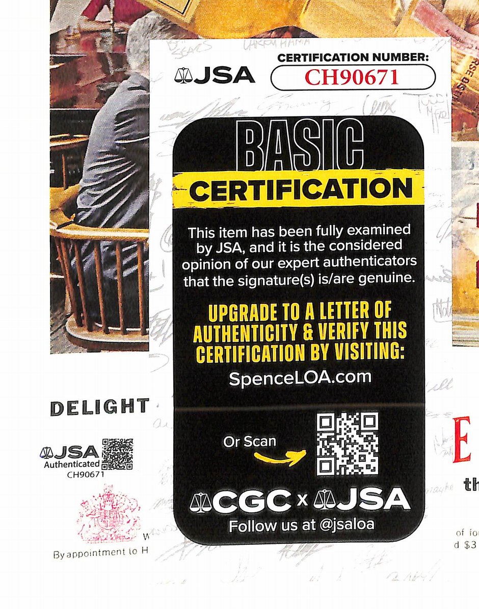 Frank Gifford HOF 77 Signed/Autographed 1962 Sports Illustrated JSA