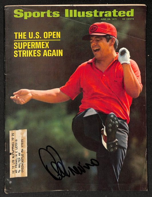 Lee Trevino Signed/Autographed 1971 Sports Illustrated Magazine JSA