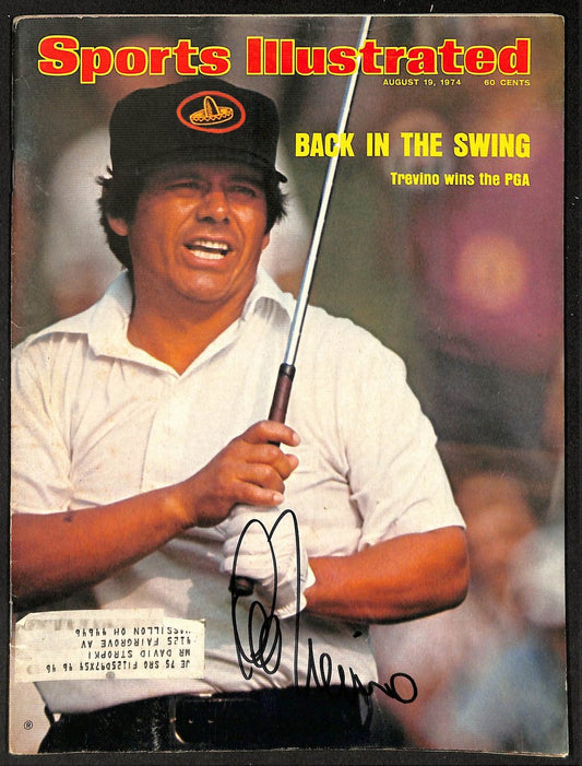 Lee Trevino Signed/Autographed 1974 Sports Illustrated Magazine JSA