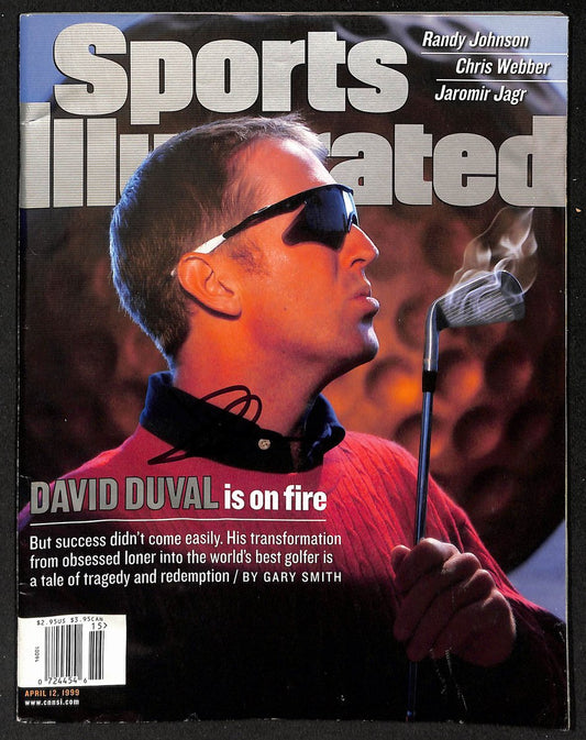 David Duval Signed/Autographed 1999 Sports Illustrated No Label JSA