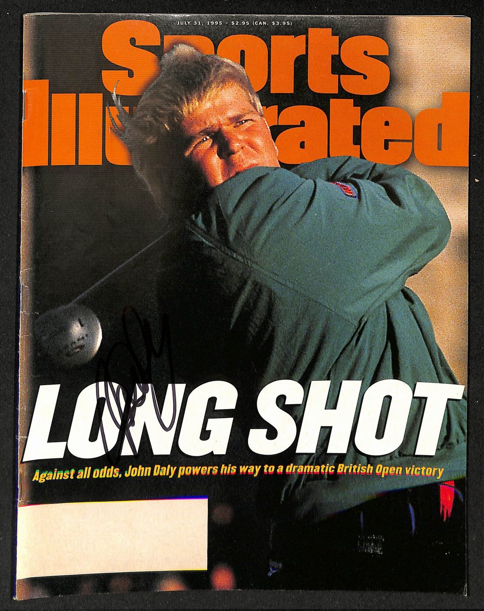 John Daly Signed/Autographed 1995 Sports Illustrsted JSA