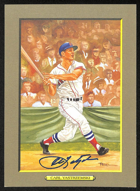 Carl Yastrzemski HOF Signed/Auto 1990 Perez Steele Great Moments #72 Card JSA