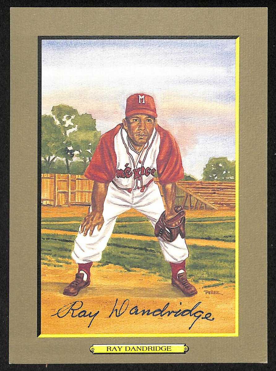 Ray Dandridge HOF Signed/Auto 1988 Perez Steele Great Moments #34 Card JSA