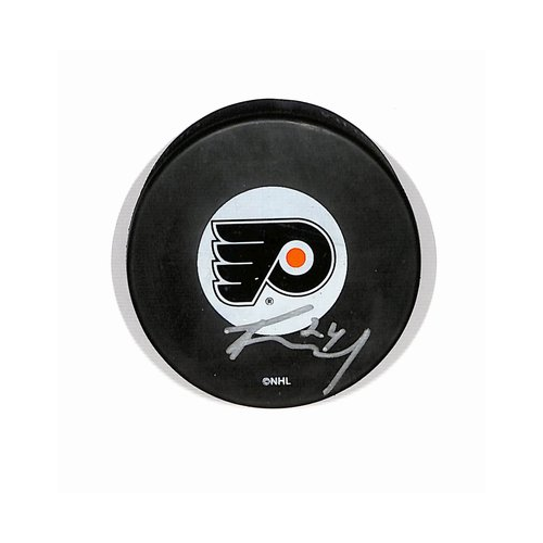 Jason Ward Philadelphia Flyers Autographed/Signed Hockey Puck BA187860