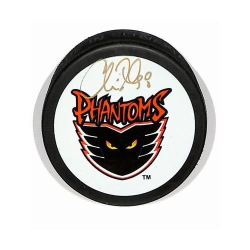 Colin Forbes Philadelphia Phantoms Autographed/Signed Hockey Puck BA187877