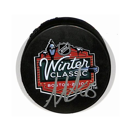Arron Asham Philadelphia Flyers Autographed/Signed Hockey Puck BA187898