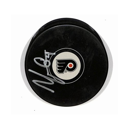 Mark Alt Philadelphia Flyers Autographed/Signed Hockey Puck BA187899