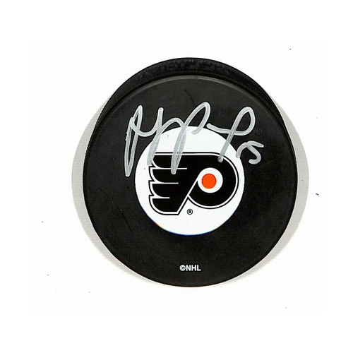 Joffrey Lupul Philadelphia Flyers Autographed/Signed Hockey Puck BA187917