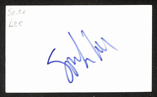 Spike Lee Signed/Autographed 3x5 Index Card Knicks JSA BA205469