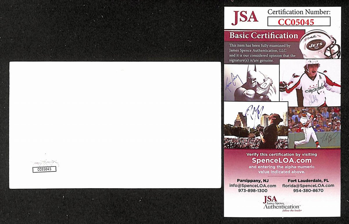 Spike Lee Signed/Autographed 3x5 Index Card Knicks JSA BA205469