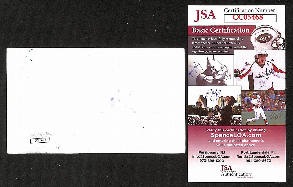 Seth Green Signed/Autographed 3x5 Index Card Actor Family Guy JSA BA205495