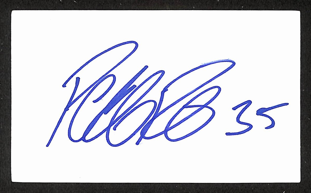 Pekka Rinne Signed/Autographed 3x5 Index Card Nashville Predators JSA BA205519