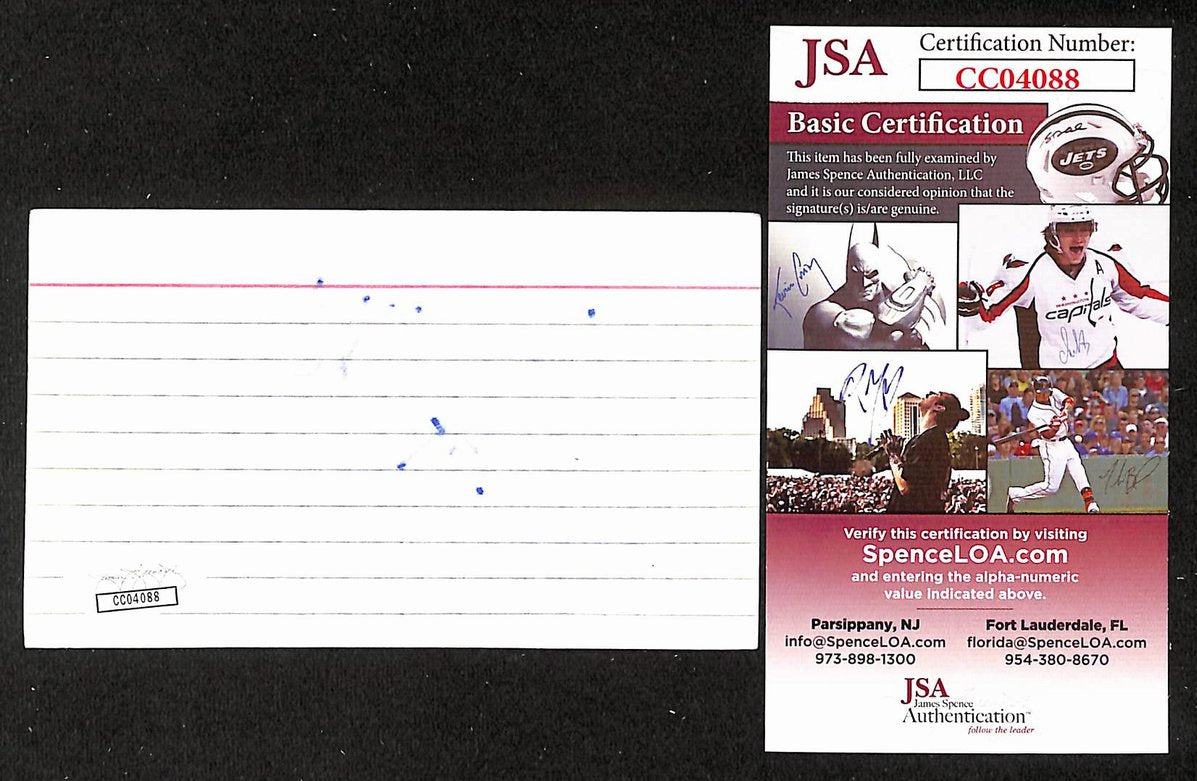 Tuukka Rask Signed/Autographed Cut Signature Boston Bruins JSA BA205547