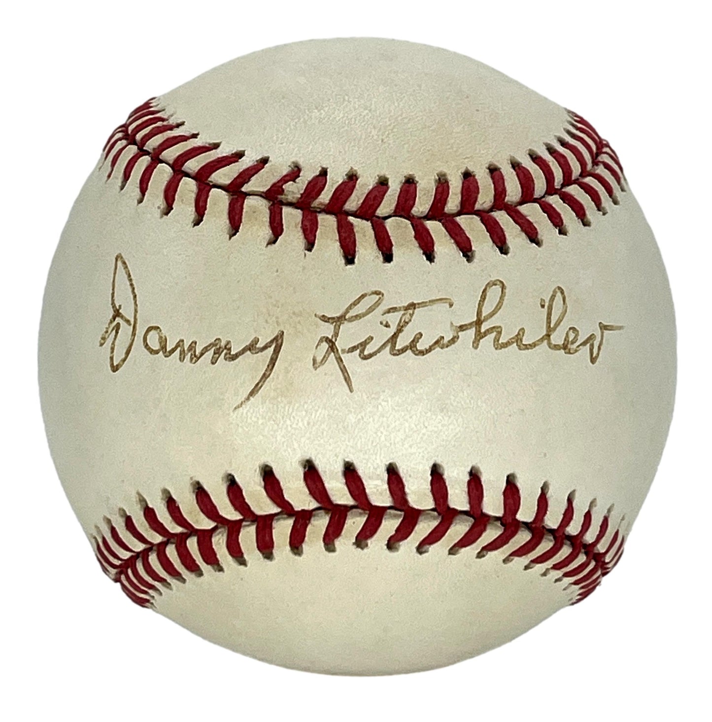 Danny Litwhiler Signed/Auto ONL Baseball St. Louis Cardinals PSA/DNA 205950