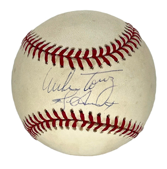 Mike Torrez/Bucky Dent Dual-Signed/Autographed OAL Baseball PSA/DNA 205956