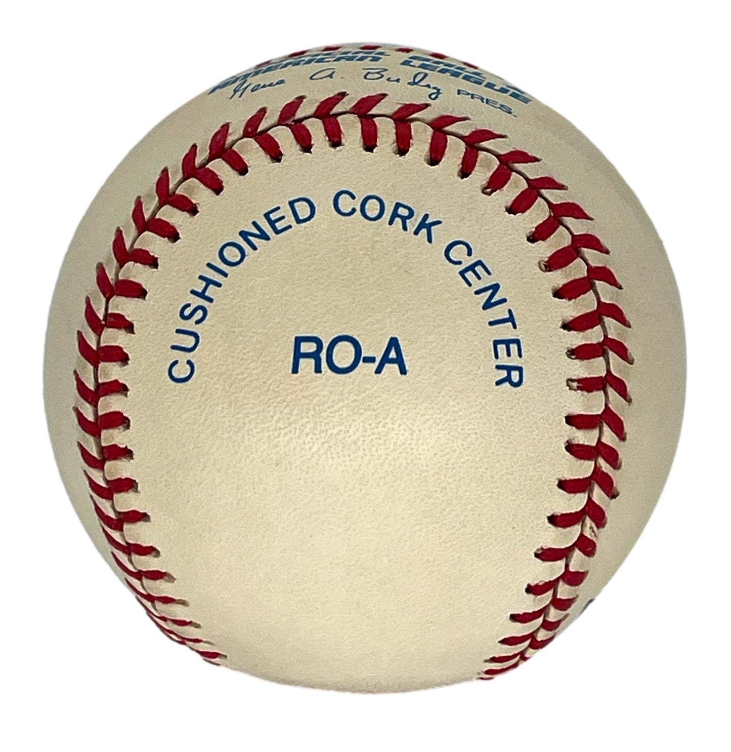 Yogi Berra/Don Larsen Dual-Signed/Inscr "10-8-56" OAL Baseball PSA/DNA 205957