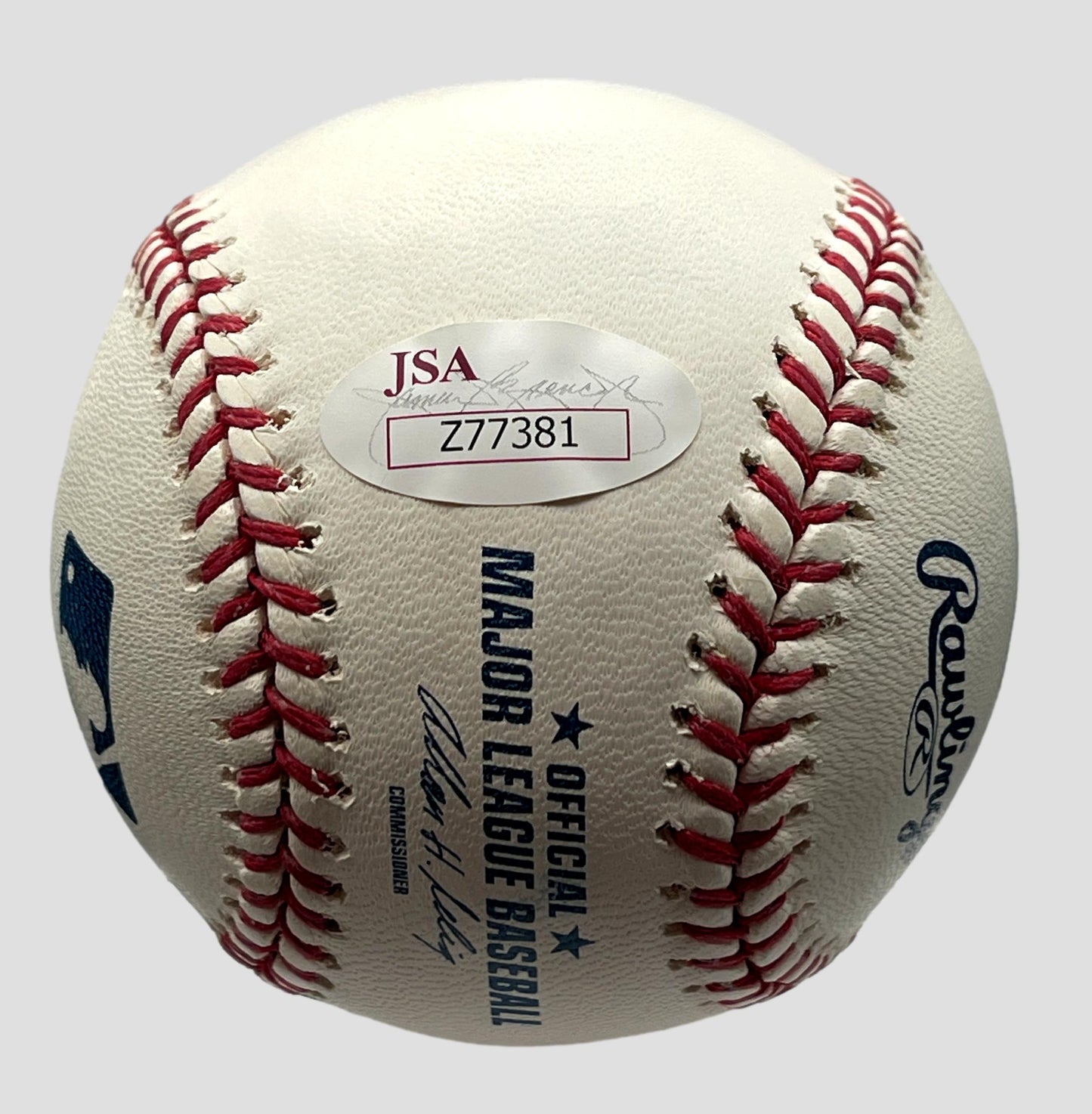 George W. Bush Former President Single Signed/Auto OAL/Selig Baseball JSA 205886