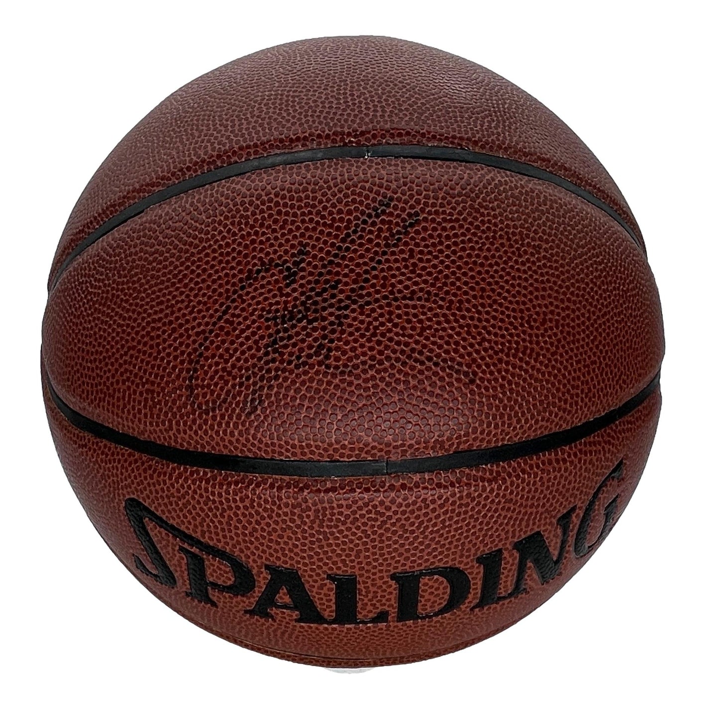 Carmelo Anthony HOF Signed/Auto Spalding NBA Tack-Soft Basketball PSA/DNA 205129