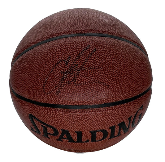 Carmelo Anthony HOF Signed/Auto Spalding NBA Tack-Soft Basketball PSA/DNA 205129