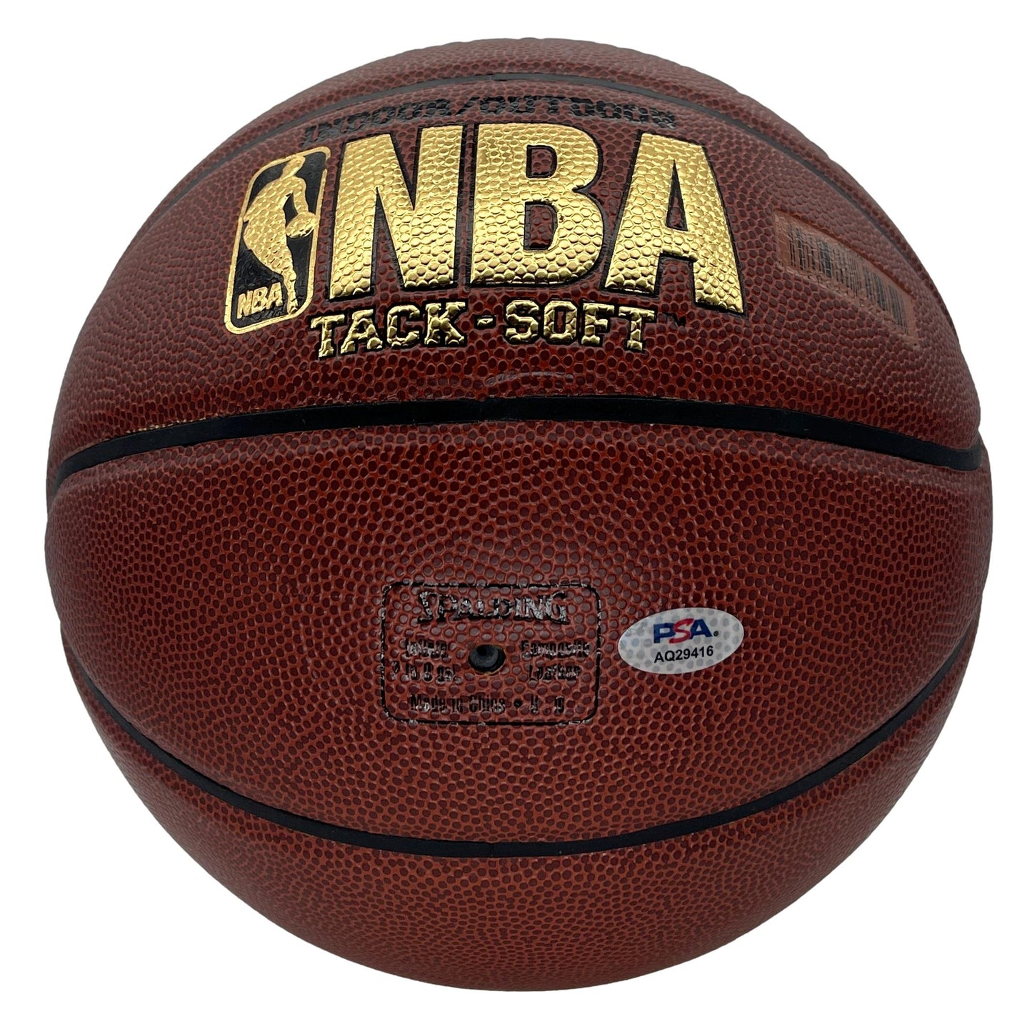 Carmelo Anthony HOF Signed/Auto Spalding NBA Tack-Soft Basketball PSA/DNA 205129