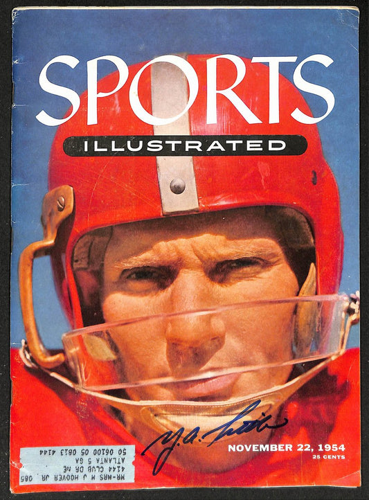 Y.A. Tittle HOF Signed/Auto 1951 Sports Illustrated Magazine PSA/DNA 205901
