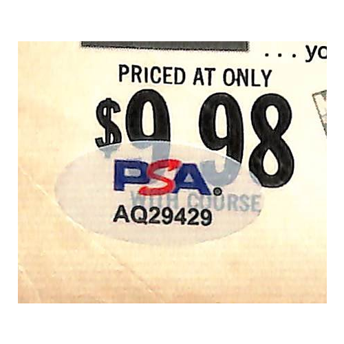 Willie Stargell HOF Signed/Auto 1972 Baseball Magazine NO LABEL PSA/DNA 205905