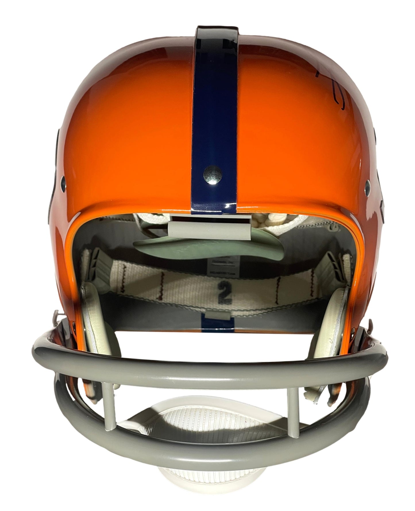 Larry Csonka HOF Signed/Insc Full Size TK 2-Bar Suspension Helmet PSA/DNA 205136