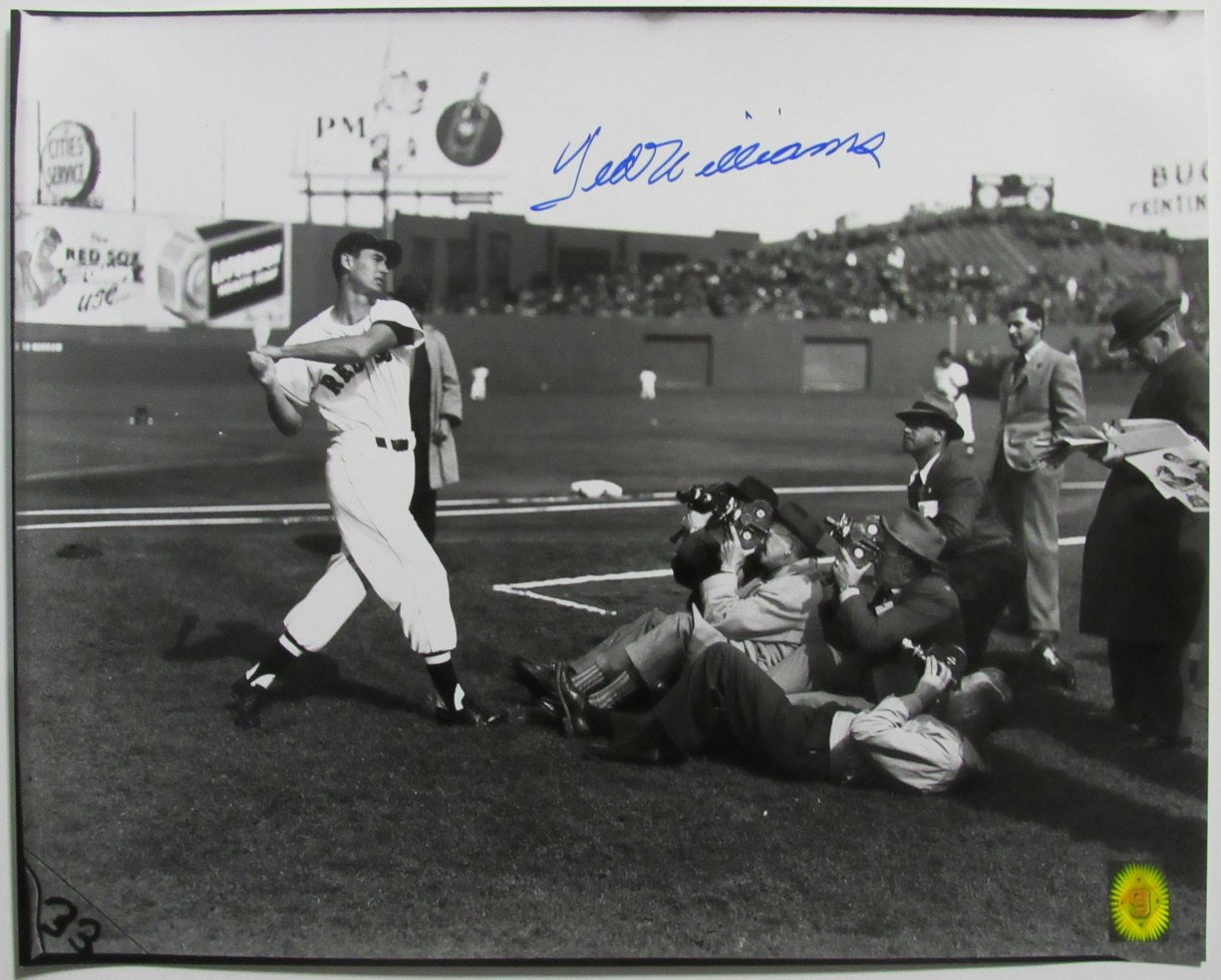 Ted Williams HOF Signed/Autographed 16x20 Photo Boston Red Sox PSA/DNA 205662