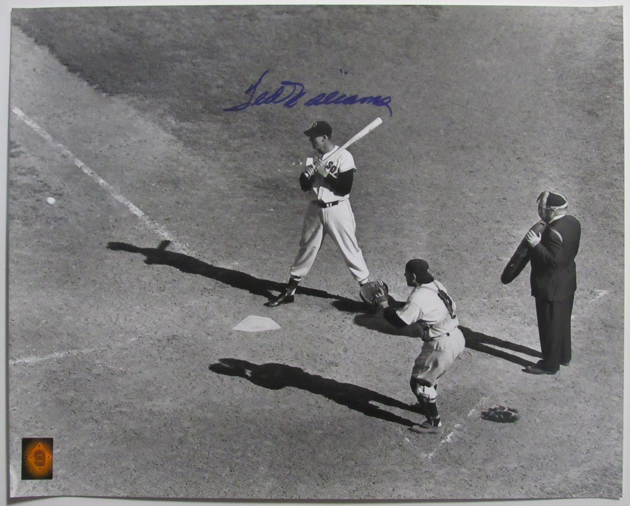 Ted Williams HOF Signed/Autographed 16x20 Photo Boston Red Sox PSA/DNA 205666
