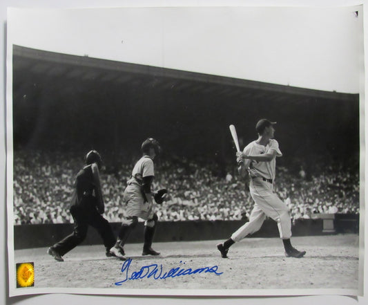 Ted Williams HOF Signed/Autographed 16x20 Photo Boston Red Sox PSA/DNA 205667