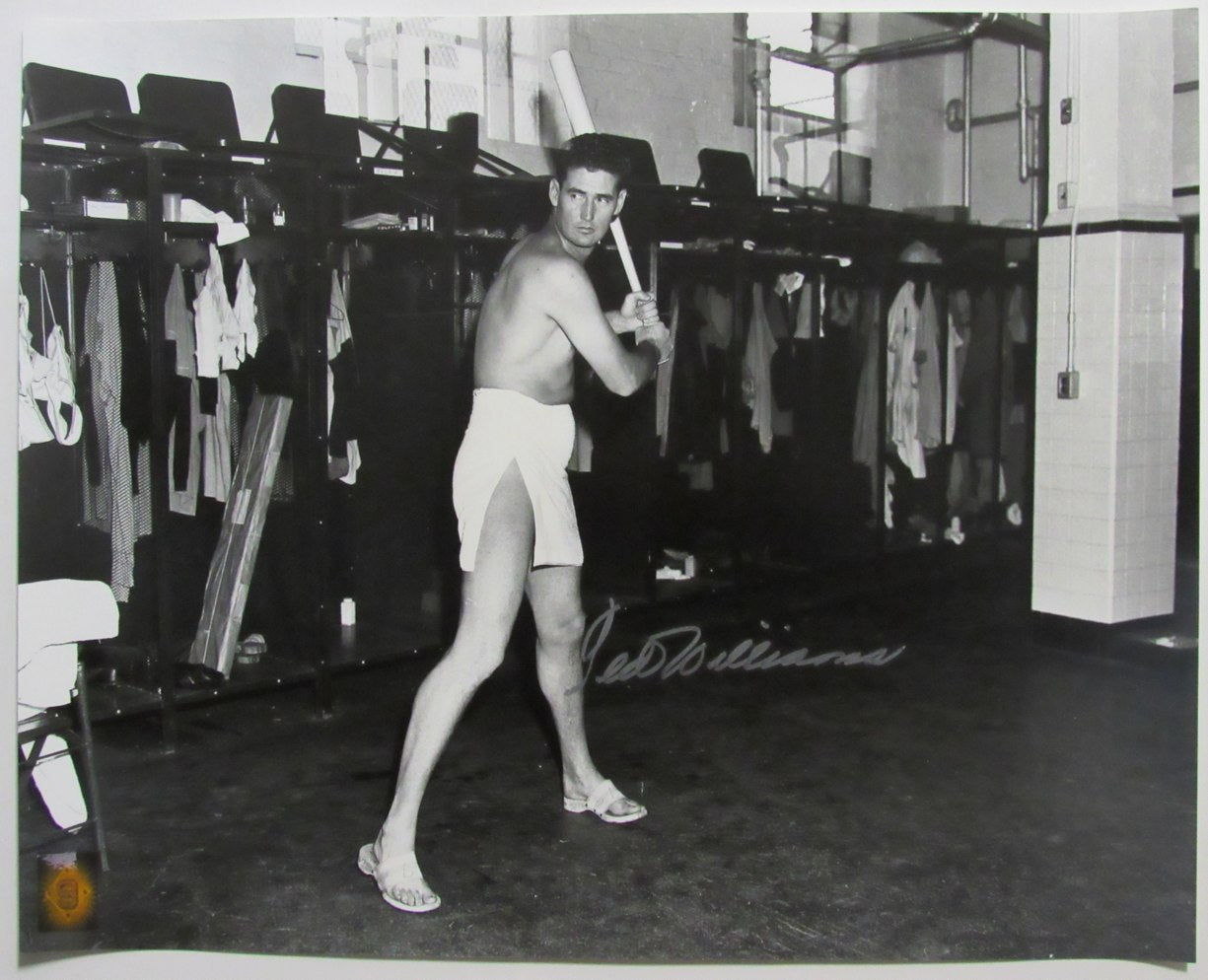 Ted Williams HOF Signed/Autographed 16x20 Photo Boston Red Sox PSA/DNA 205668