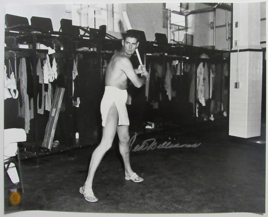 Ted Williams HOF Signed/Autographed 16x20 Photo Boston Red Sox PSA/DNA 205668