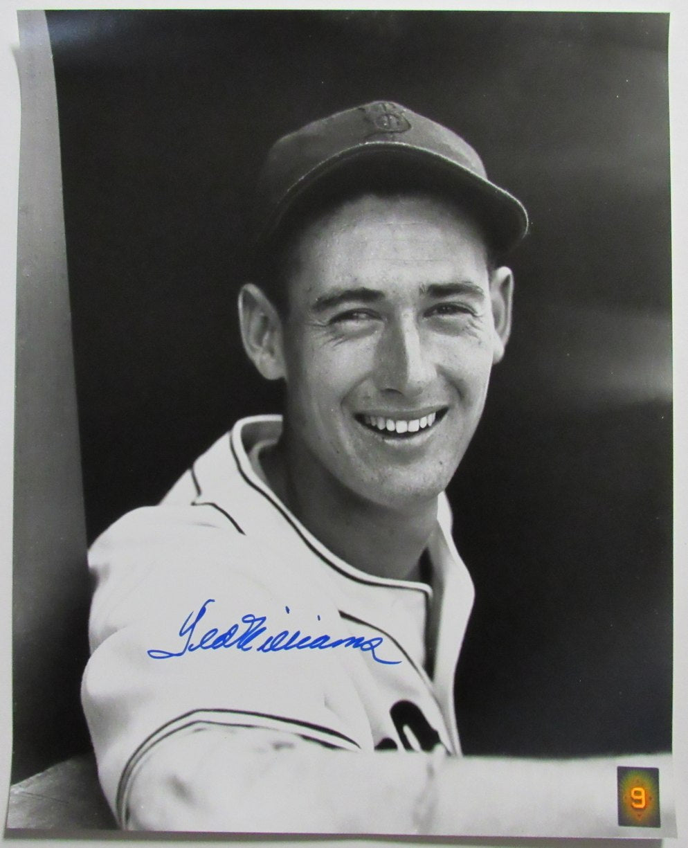 Ted Williams HOF Signed/Autographed 16x20 Photo Boston Red Sox PSA/DNA 205670