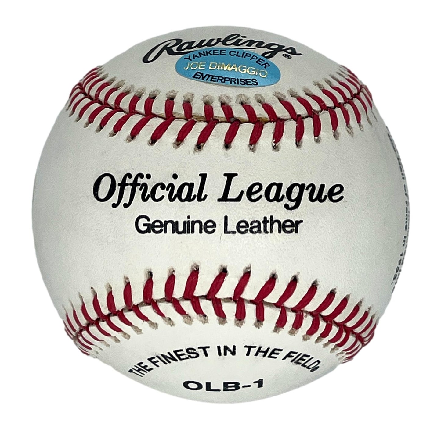 Joe DiMaggio HOF Single Signed/Auto OL Photo Baseball Yankees PSA/DNA 205959