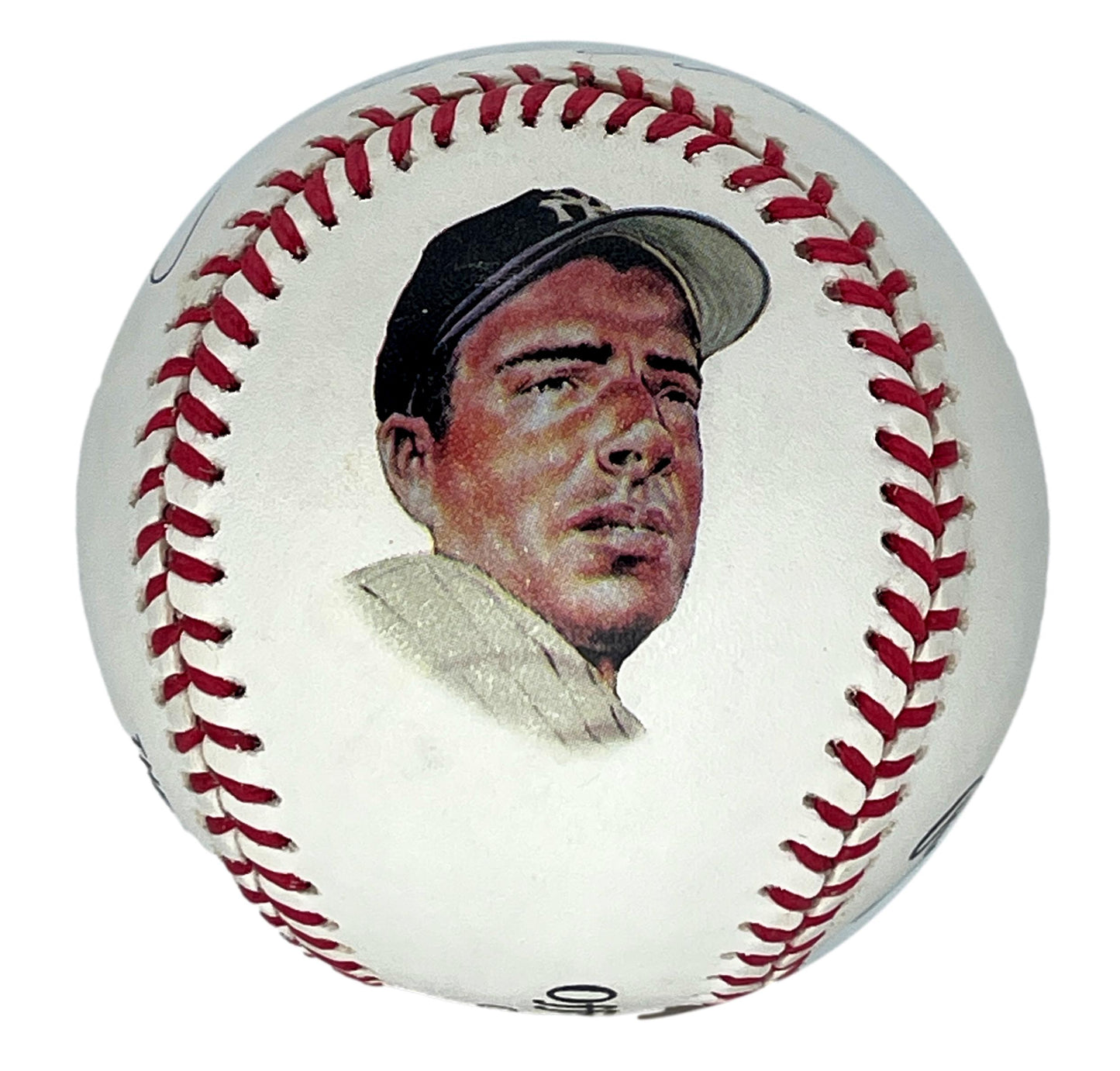 Joe DiMaggio HOF Single Signed/Auto OL Photo Baseball Yankees PSA/DNA 205959