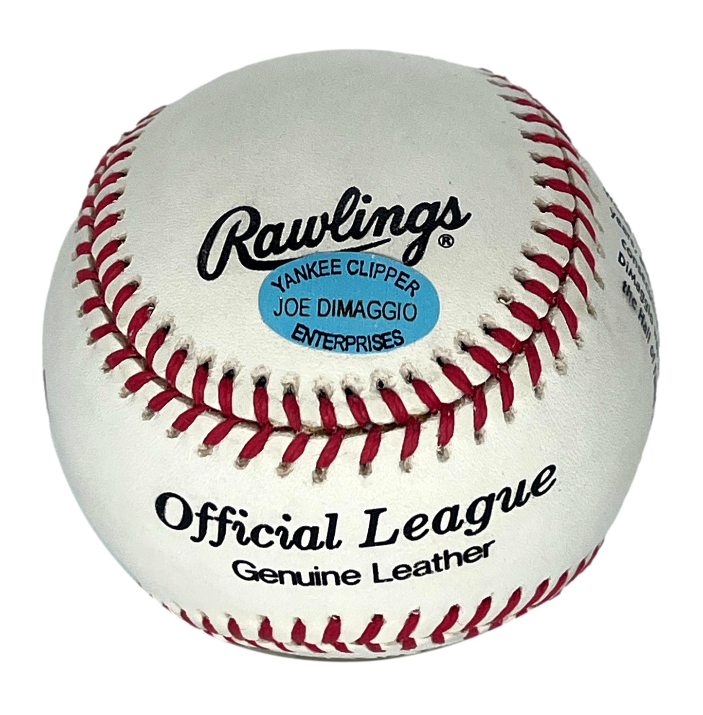 Joe DiMaggio HOF Single Signed/Auto OL Photo Baseball Yankees PSA/DNA 205959