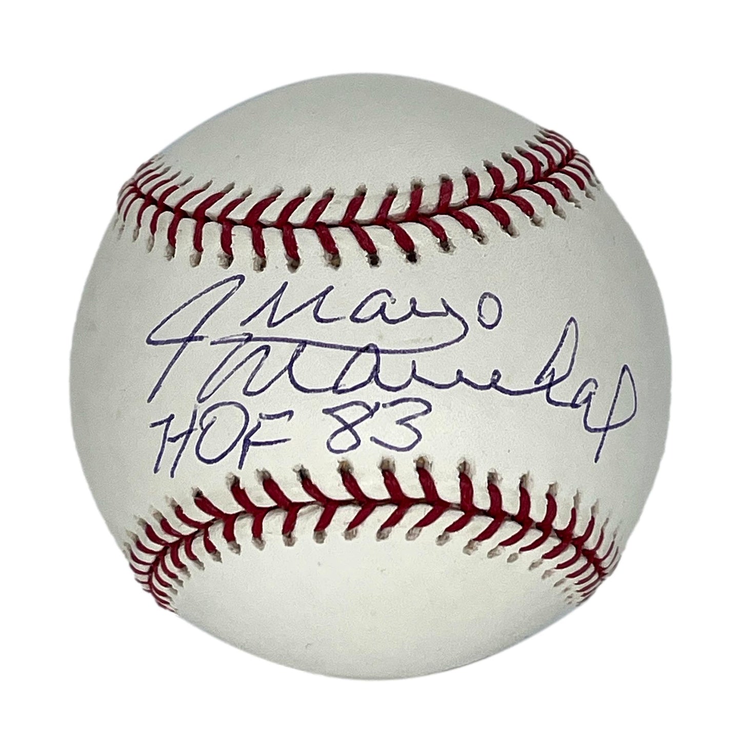 Juan Marichal HOF Single Signed/Inscr OML Baseball SF Giants PSA/DNA 205561