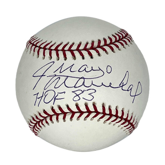 Juan Marichal HOF Single Signed/Inscr OML Baseball SF Giants PSA/DNA 205561