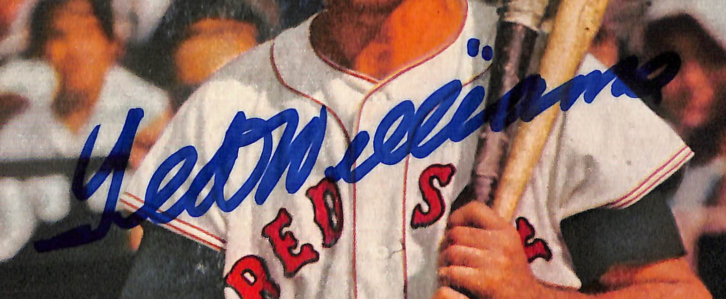 Ted Williams HOF Signed 1955 SPORT Magazine NO LABEL AUTO 10 PSA/DNA 206048