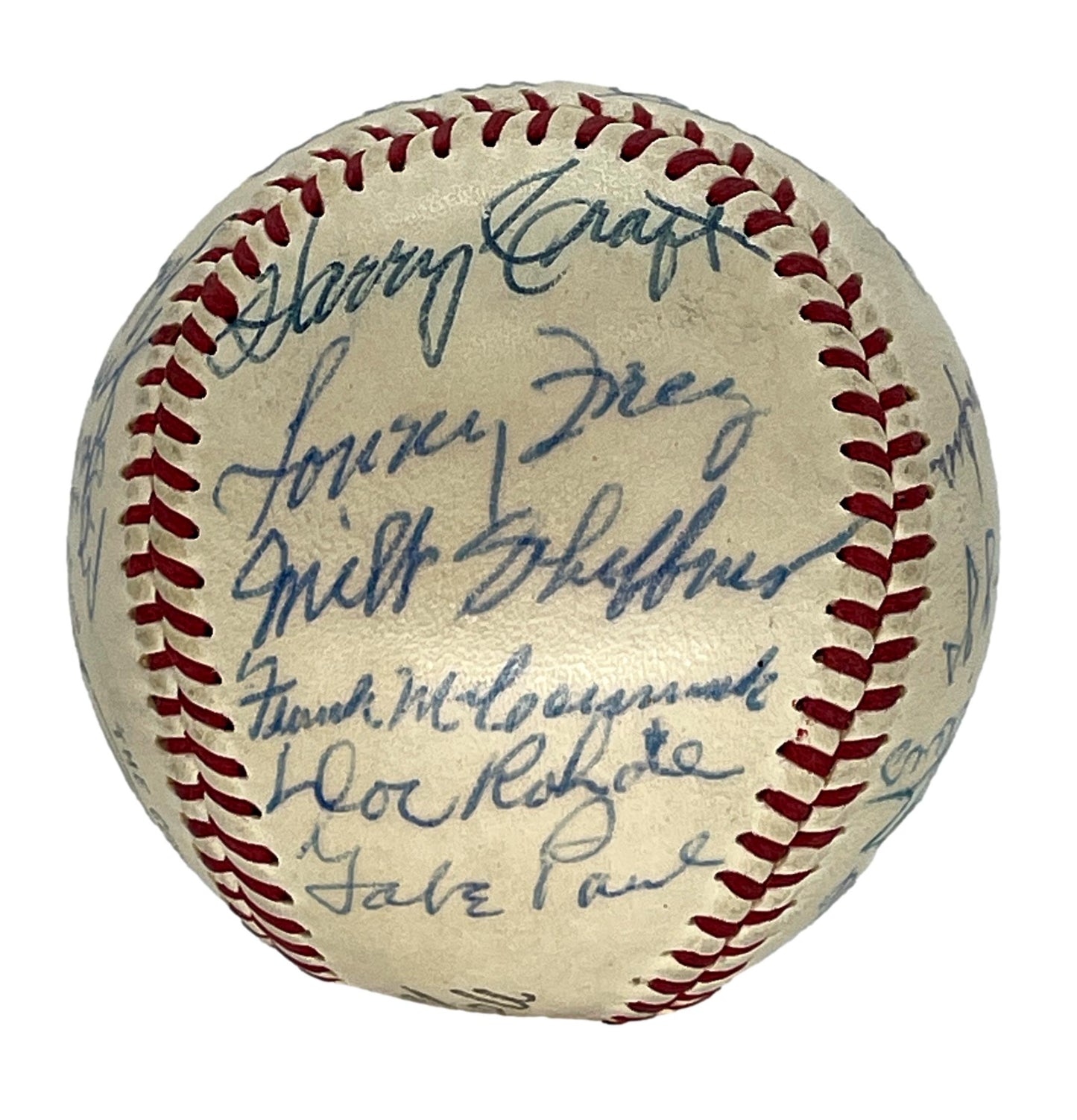 1940 Cincinnati Reds Reunion Multi-Signed (24) Signs ONL Baseball PSA/DNA 206057