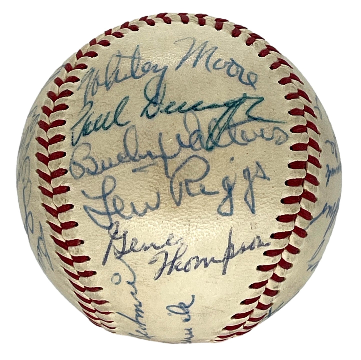 1940 Cincinnati Reds Reunion Multi-Signed (24) Signs ONL Baseball PSA/DNA 206057