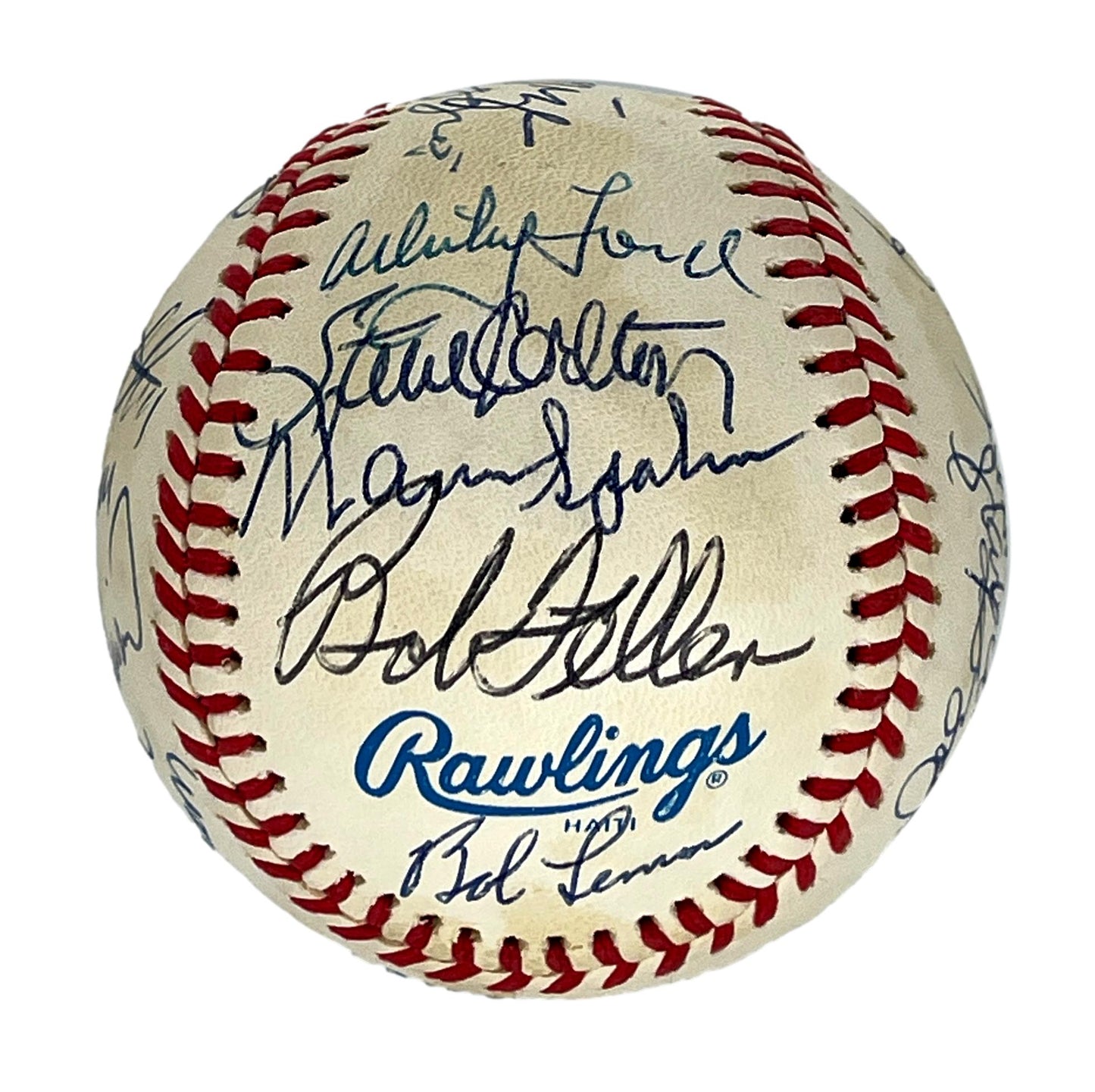 Hall of Famers Multi-Signed/Auto (23) Signs OAL/Brown Baseball PSA/DNA 206058